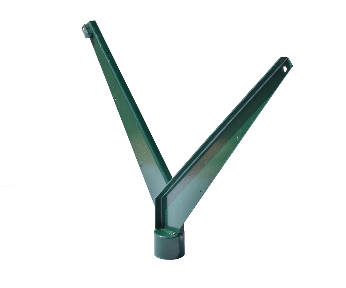 Bavolet PVC 48 mm zelený - V oboustranný PLOTY Sklad5 0