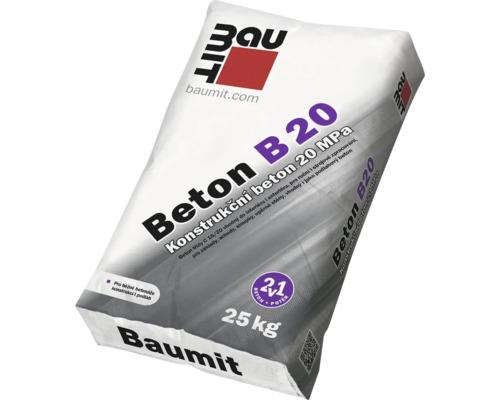 Baumit Beton B20 klasický 25 kg PLOTY Sklad5 0