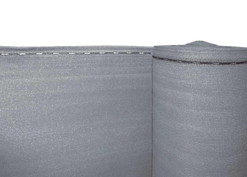 Stínící tkanina - zastínění 90%, výška 125 cm, šedá PLOTY Sklad5 34886 50