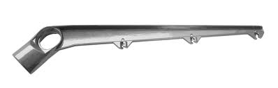 Nástavec na sloupek, držák ostnatého drátu - Bavolet 48 mm stříbrný PLOTY Sklad5 0