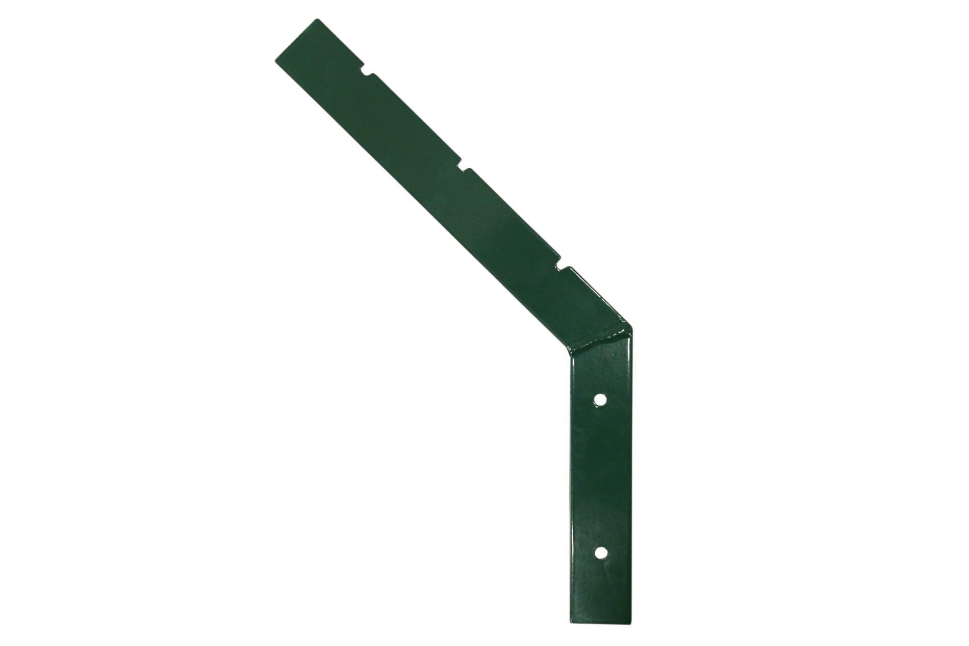 Bavolet jednostranný plochý PVC zelený UNIVERZÁLNÍ PLOTY Sklad5 0 8595068418765
