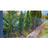 Vzpěra poplastovaná antracit - PVC, výška 200 cm, 38 mm průměr
