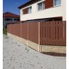 Plotovka WPC červenohnědá, šířka 120 mm, síla 11 mm, délka 100 cm