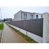 Plotovka WPC antracit, šířka 90 mm, síla 15 mm, délka 100 cm