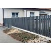 Plotovka WPC antracit, šířka 90 mm, síla 15 mm, délka 150 cm