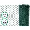 Pletivo poplastované – 125 cm s ND (2,5 mm; 50x50 mm; PVC; zelené)