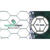 Králičí pletivo - zelené (PVC), oko 13 mm, výška 50 cm, role 10 m