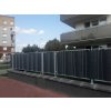 Zahradní zástěna na plot/balkon 90 cm, antracitová