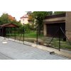 Realizace – svařované pletivo antracitové barvy | Praha