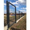 Realizace – 3D plotové antracitové panely a podhrabové desky | Vlčí