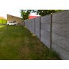 Realizace – betonový plot, vzor štípaný kámen | Beroun