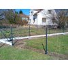 Realizace – antracitové plotové panely a čtyřhranné pletivo | Zvíkov