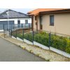 Realizace – 2D antracitové plotové panely | Boršov