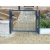 Realizace – 2D antracitové plotové panely | Boršov
