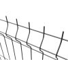 Plotový panel 3D JUPITER – 153 cm, drát 4 mm, antracit