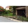 Vzpěra poplastovaná antracit - PVC, výška 250 cm, 38 mm průměrSvařované pletivo v antracitové barvě s podhrabovými deskami