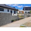 Realizace – 2D plotové panely a gabionová sypaná stěna | Jičín