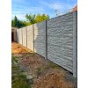 Realizace – betonový plot | Kolín