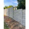 Realizace – betonový plot | Kolín