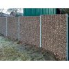 Realizace – gabionový plot | Příbram