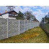 Realizace – betonový plot | Černošice