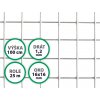 Pletivo na voliéry ZN, oko 16 x 16 mm, drát 1,2 mm, výška 100 cm, role 25 m