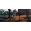 Brána zahradní dvoukřídlá pletivo, výška 100x360cm FAB zelená