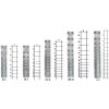 Uzlové lesnické pletivo výška 100 cm, 1,6/2,0 mm, 11 drátů