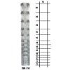 Uzlové lesnické pletivo výška 150 cm, 2,0/2,8 mm, 14 drátů