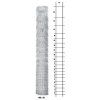 Uzlové lesnické pletivo výška 160 cm, 1,6/2,0 mm, 20 drátů