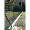 Plotový panel 2D SUPER PVC - výška 123 cm, průměr drátu 8/6/8 mm