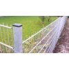 Plotový panel 2D Zn - výška 203 cm, průměr drátu 6/5/6 mm