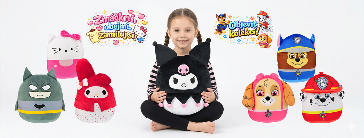 Neuvěřitelně hebké polštářky, které si děti i dospělí okamžitě zamilují