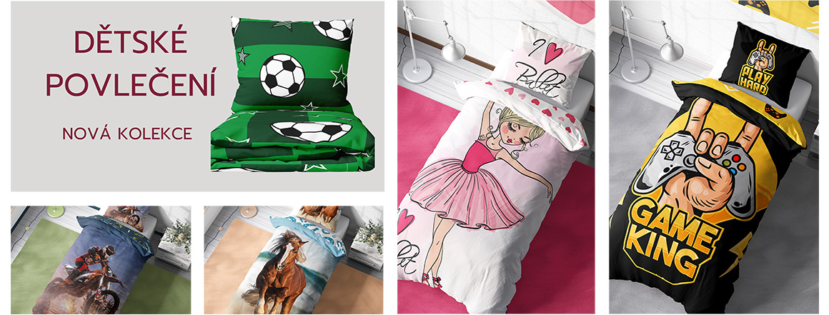 Dětské povlečení Listopad 2025