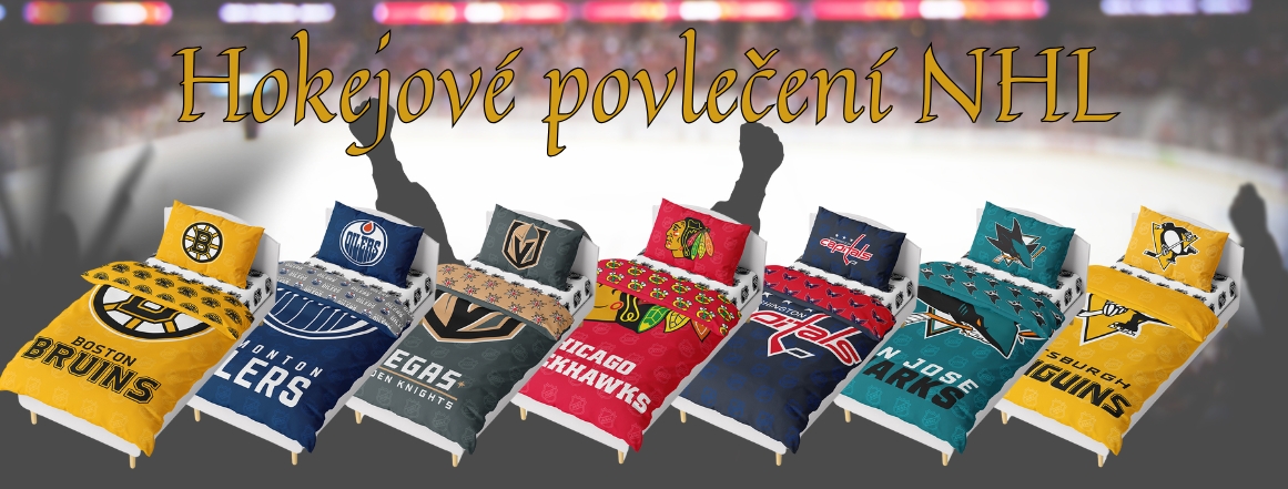 Hokejové povlečení v eshopu levne-povleceni.cz