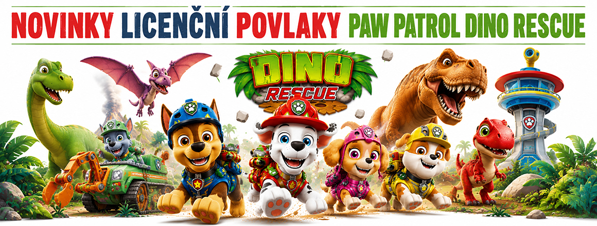 Novinka Paw Patrol Dino Rescue