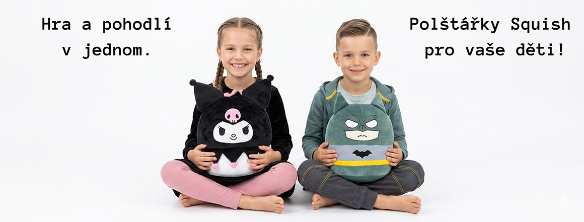 Neuvěřitelně hebké polštářky, které si děti i dospělí okamžitě zamilují