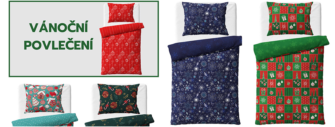 Vánoční povlečení 2025