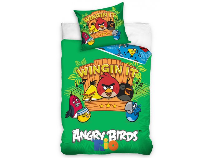 Dětské povlečení Angry Birds Music