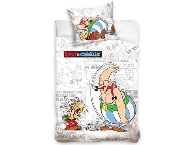 Dětské povlečení Asterix a Obelix - Komiks