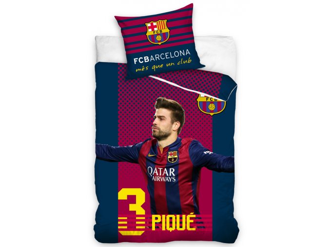 Fotbalové povlečení FC Barcelona Pique