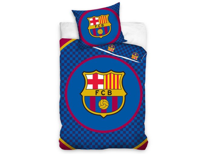 Fotbalové povlečení FC Barcelona Circle
