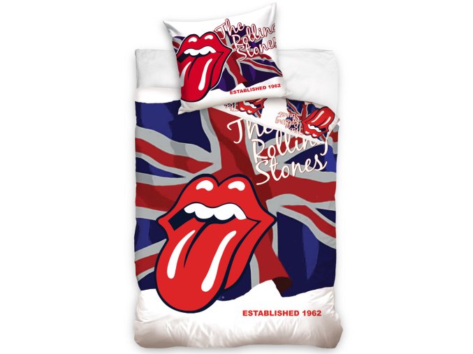 Bavlněné povlečení Rolling Stones Flag