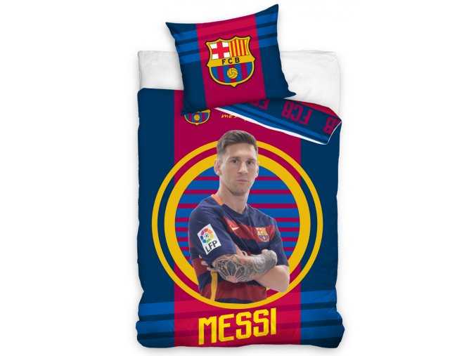 Fotbalové povlečení FC Barcelona Messi 2016