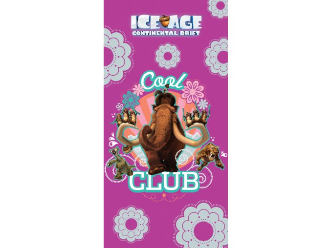 Dětská osuška Doba Ledová Cool Club