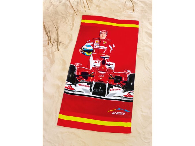 Plážová osuška Ferrari Alonso