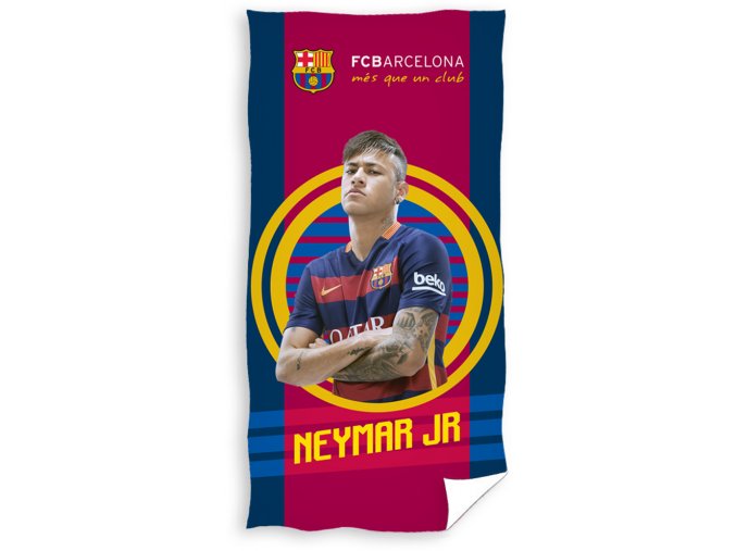 Fotbalová osuška FC Barcelona Neymar 2016