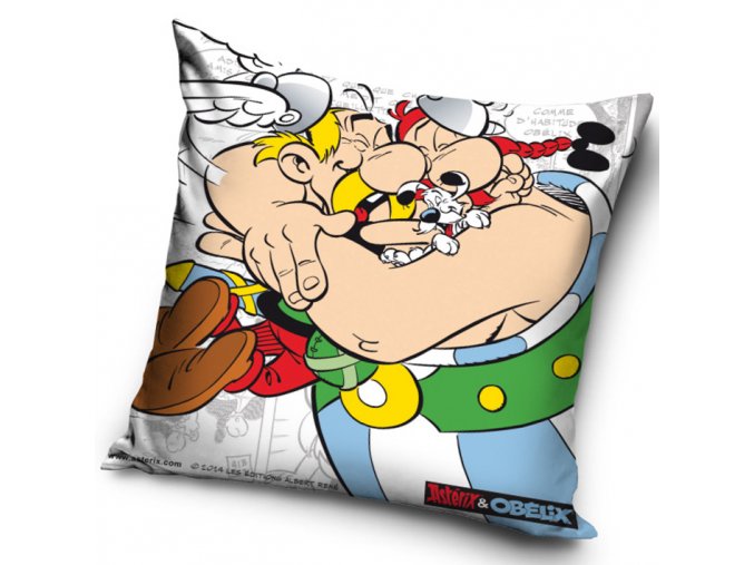 Polštářek Asterix a Obelix Friends