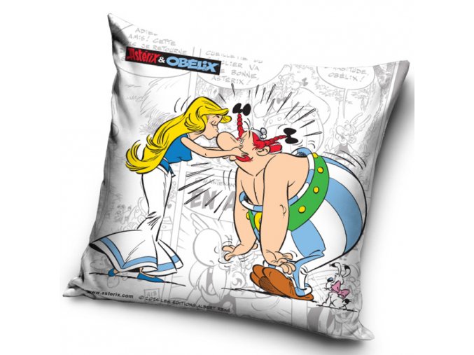 Polštářek Asterix a Obelix Kiss