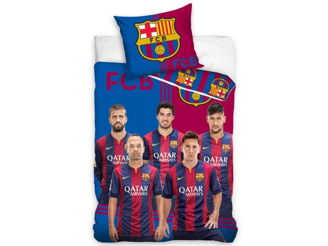 Fotbalové povlečení FC Barcelona Team 2015